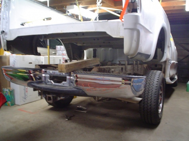 Removing a ford f150 truck bed #4
