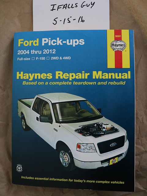 Chilton manuals ford f150 #6