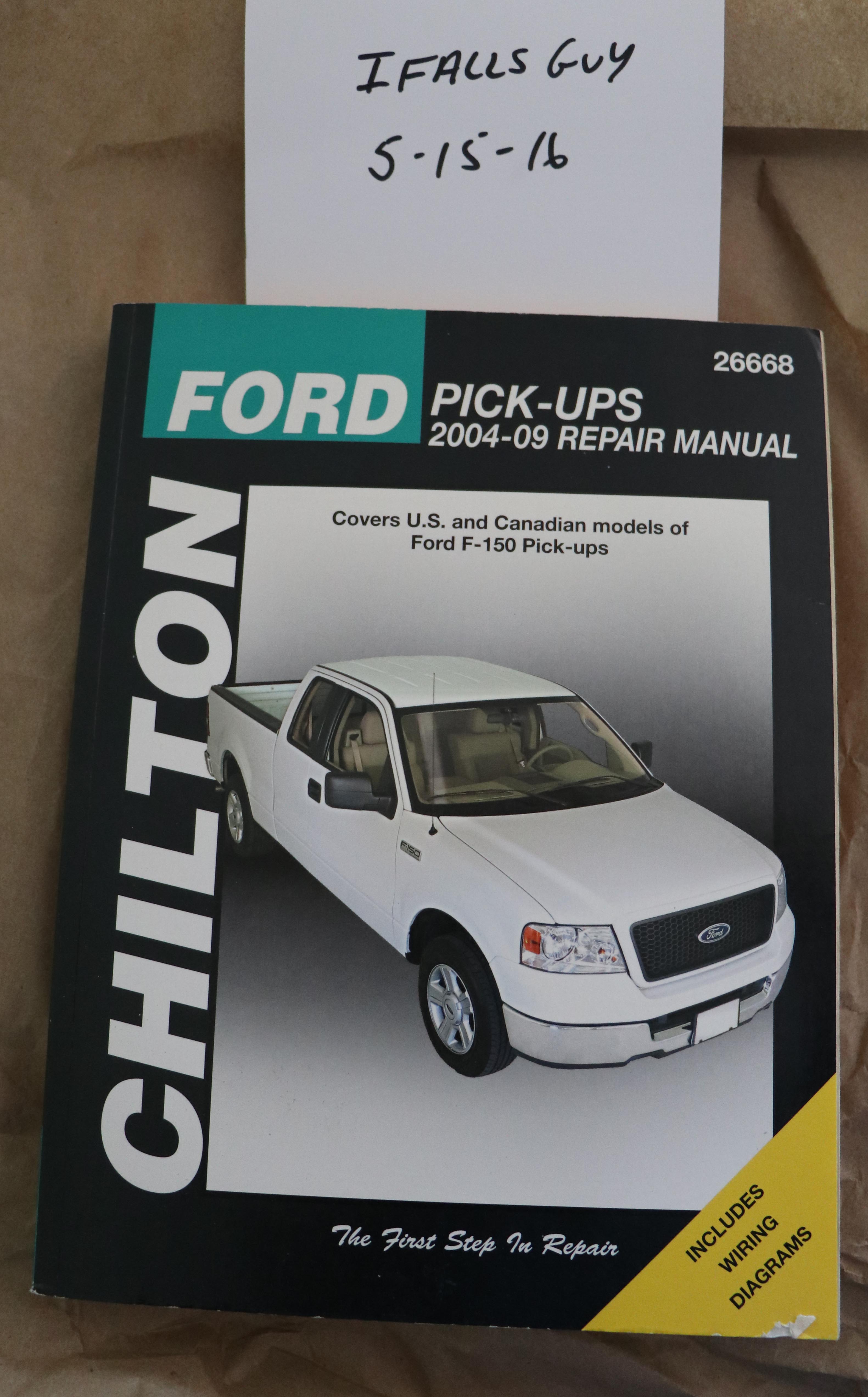 Southeast Haynes and Chilton Manuals - Ford F150 Forum - Community of