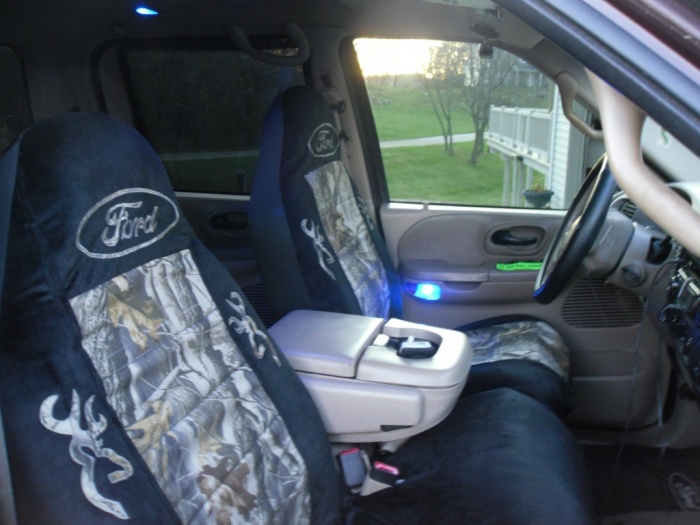 Custom Camo Ford and Browning Seat Covers - Ford F150 ... 97 ford ranger wiring 