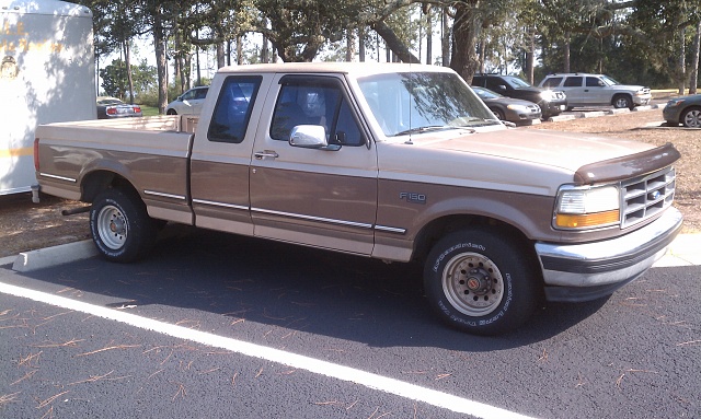 1993 Ford f150 extended cab truck #2