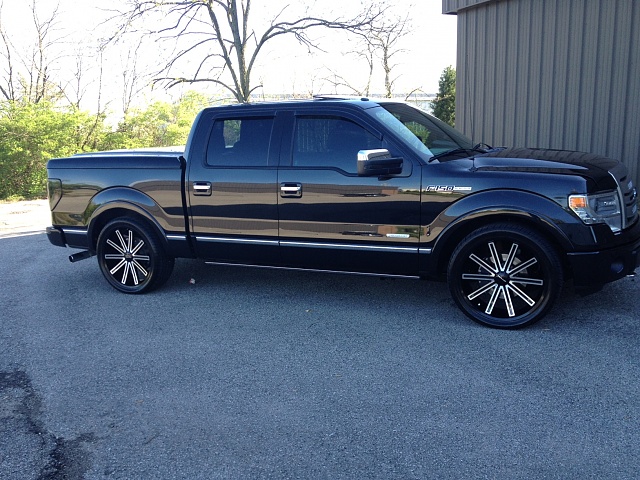 Ford f150 on 24 inch rims #9
