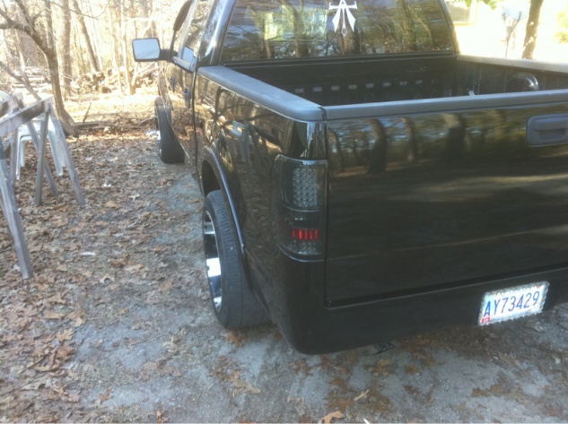 2005 Ford f150 smoked tail lights #7