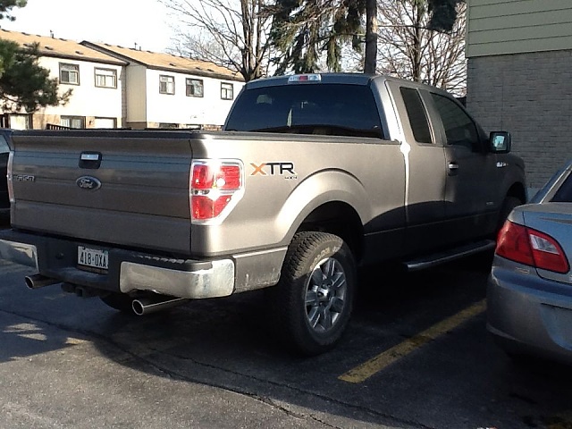 Dual exhaust ford f 150 ecoboost #3