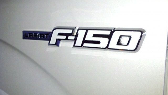 White ford f150 emblem #3