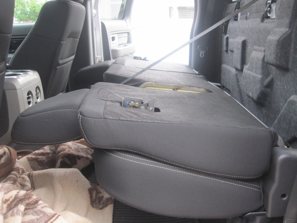 How to Fold Down A Super Crew Backseat - Ford F150 Forum - Community of Ford  Truck Fans