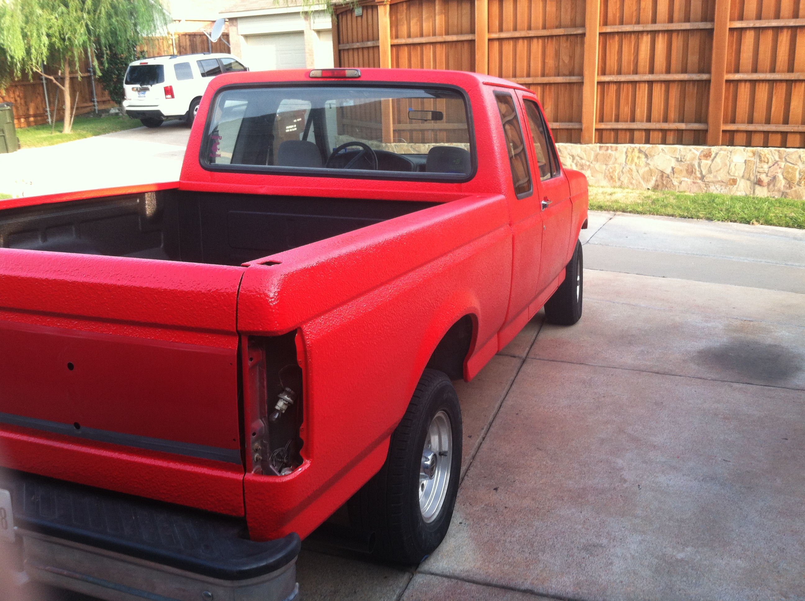 1995 F150 4x4 totally bed liner paint job, 4 lift, custom lighting, etc. -  Ford F150 Forum - Community of Ford Truck Fans