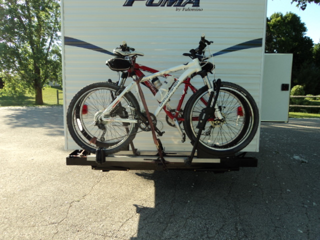 bike rack for travel trailer bumper