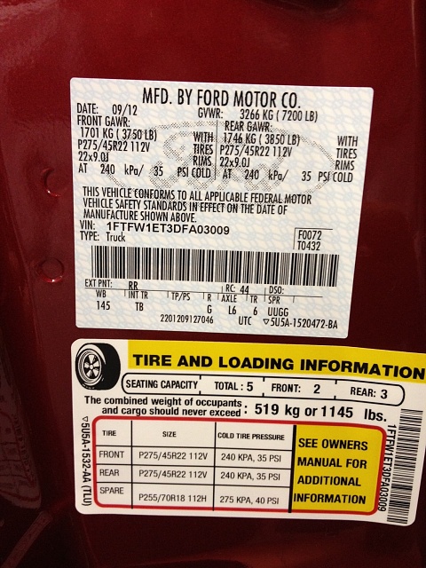 Fords Towing And Payload Website Ford F150 Forum