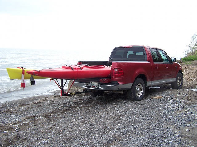 Do you carry two kayaks? Pics? - Ford F150 Forum 