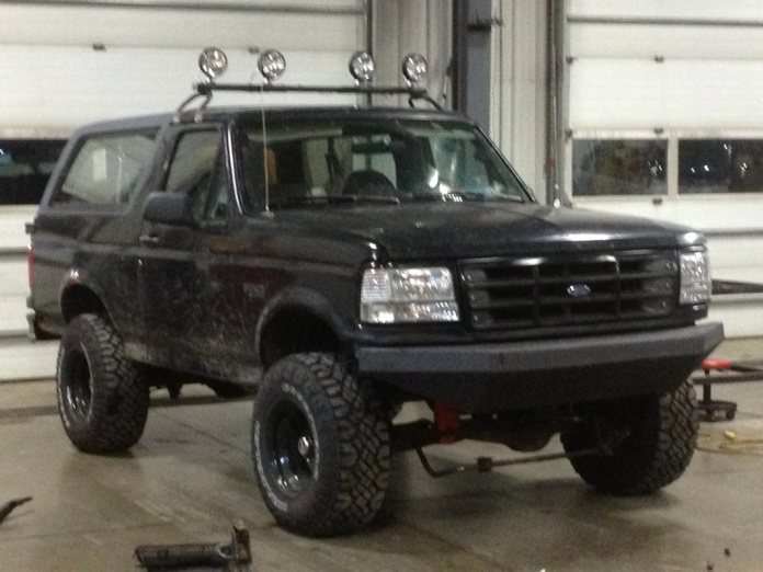 95 Ford bronco 4 inch lift #2
