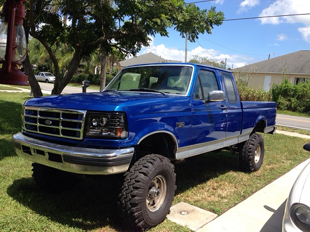 Post Pics Of Pre 1996 F150 W/ 6 In Lift And 35s Ford.